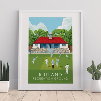 Rutland Recreationg Ground By Stephen Millership Art Print