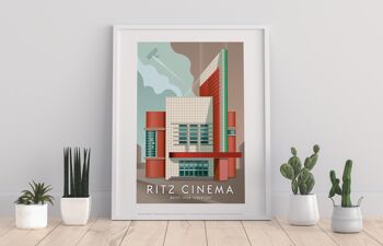Cinéma Ritz, Ilkeston par l'artiste Stephen Millership Impression artistique