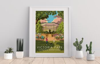 Victoria Park par l'artiste Stephen Millership - Impression artistique