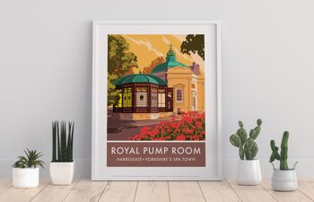 Royal Pump Room par l'artiste Stephen Millership - Impression artistique