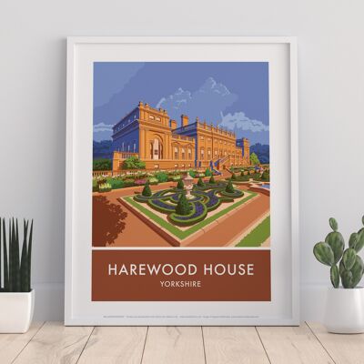Harewood House, Yorkshire por Stephen Millership Lámina artística