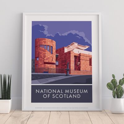 National Museum Of Scotland By Stephen Millership Art Print