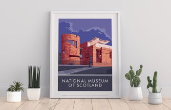 Musée national d'Écosse par Stephen Millership Impression artistique