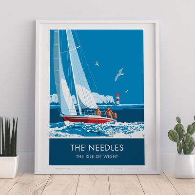 The Needles By Artist Stephen Millership - 11X14” Art Print