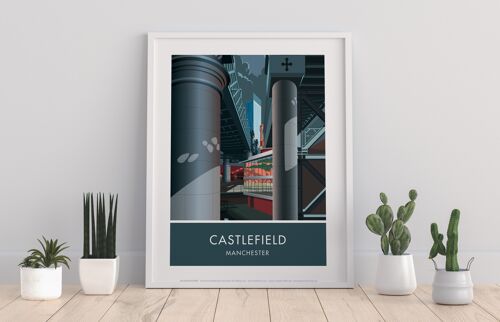 Castlefield By Artist Stephen Millership - 11X14” Art Print