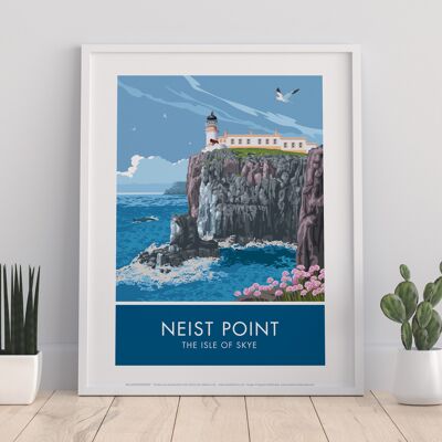 Neist Point von Künstler Stephen Millership – 11 x 14 Zoll Kunstdruck