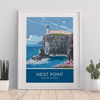 Neist Point By Artist Stephen Millership - 11X14” Art Print