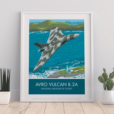Arvo Vulcan von Künstler Stephen Millership – 11 x 14 Zoll Kunstdruck
