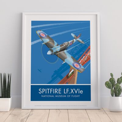 Spitfire Lf.Xvle von Künstler Stephen Millership – Kunstdruck