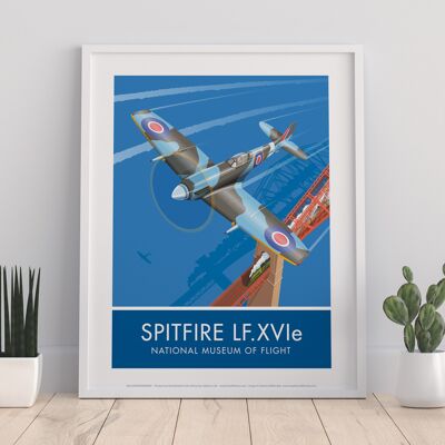 Spitfire Lf.Xvle By Artist Stephen Millership - Art Print