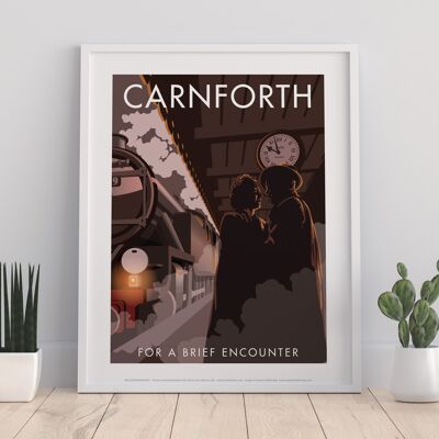 Carnforth By Artist Stephen Millership - Premium Art Print