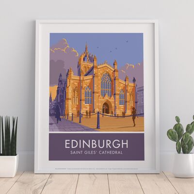 Edinburgh von Stephen Millership Kunstdruck