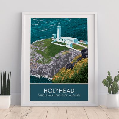 Holyhead von Künstler Stephen Millership Kunstdruck