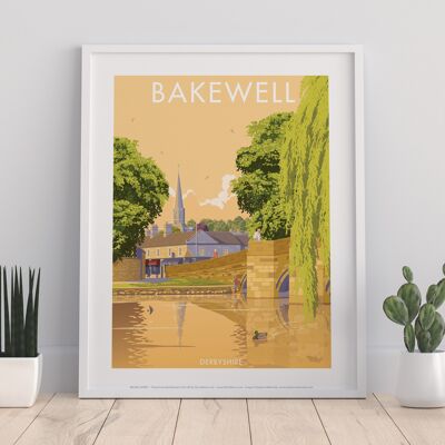 Bakewell von Künstler Stephen Millership – Premium-Kunstdruck