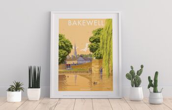 Bakewell par l'artiste Stephen Millership - Impression d'art premium