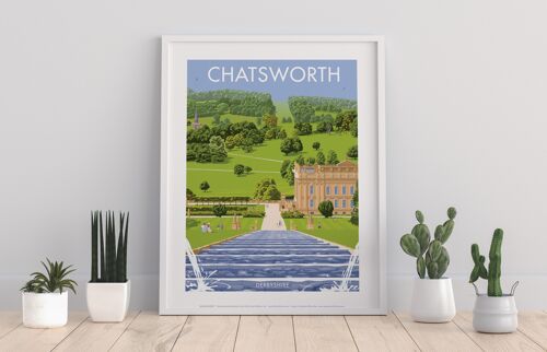 Chatsworth By Artist Stephen Millership - Premium Art Print