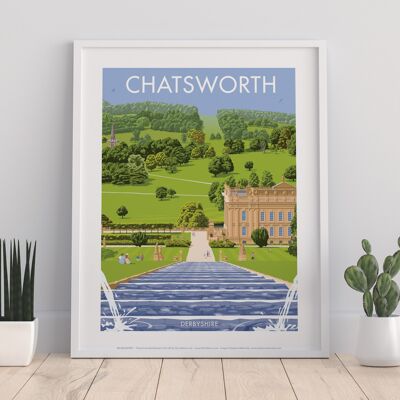 Chatsworth By Artist Stephen Millership - Premium Art Print