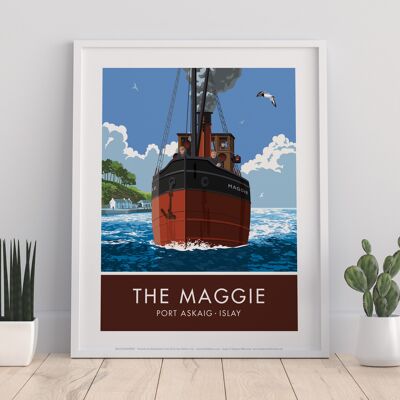 The Maggie, By Artist Stephen Millership Art Print
