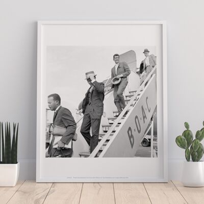 Rat Pack -Frank Sinatra Dean Martin Sammy David Jr Art Print