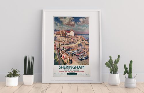 Sheringham - Twixt Sea And Pine - 11X14” Premium Art Print