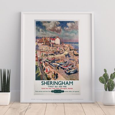 Sheringham - Twixt Sea And Pine - 11X14” Premium Art Print
