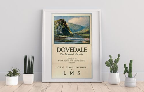 Dovedale, Ramble's Paradise - 11X14” Premium Art Print