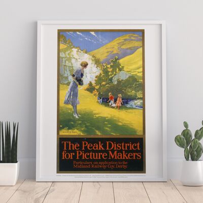 Miller's Dale - Der Peak District Kunstdruck