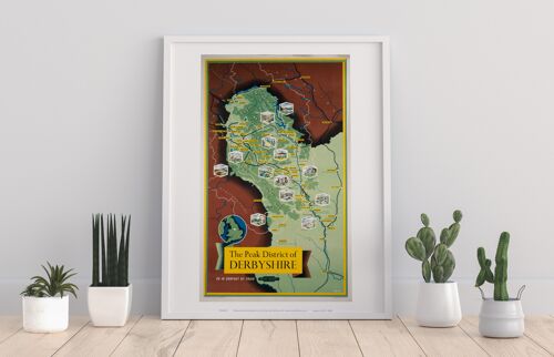 The Peak District Of Derbyshire - 11X14” Premium Art Print