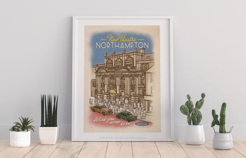 Northampton Theatre - 11X14” Premium Art Print