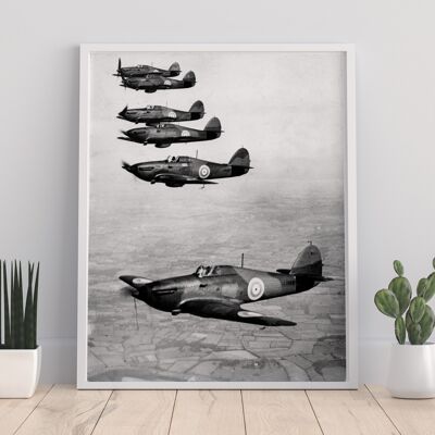 Battle Of Britain – Premium-Kunstdruck im Format 11 x 14 Zoll