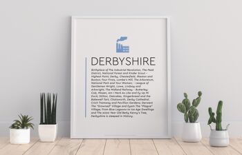 Derbyshire - Faits saillants - 11X14" Premium Art Print