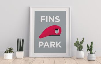 Symboles de rébus - Finsbury Park - 11X14" Premium Art Print