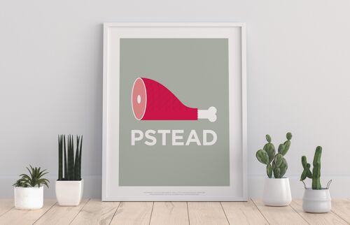 Rebus Symbols - Hampstead - 11X14” Premium Art Print