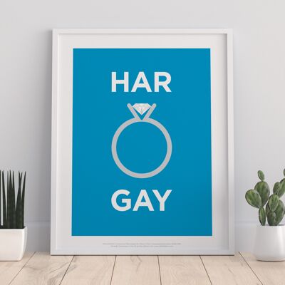 Rebus Symbols - Harringay - 11X14” Premium Art Print