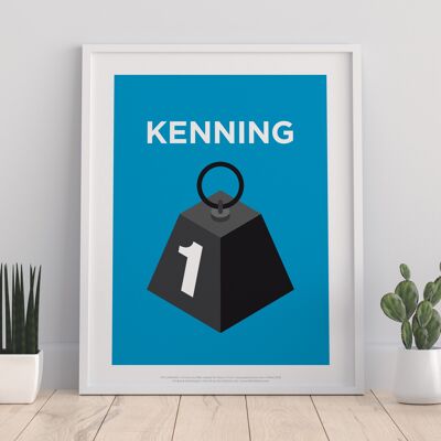 Rebus Symbols - Kennington - 11X14” Premium Art Print