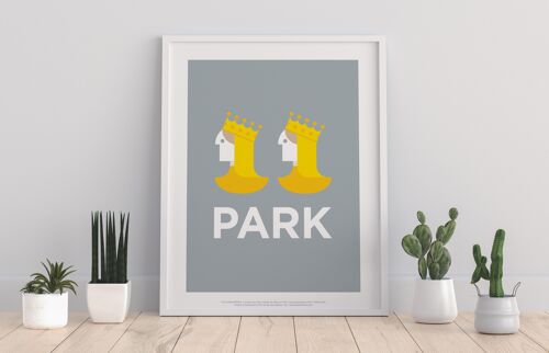 Rebus Symbols - Kingsbury Park - 11X14” Premium Art Print