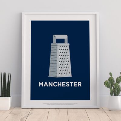 Rebus Symbols - Greater Manchester - Premium Art Print