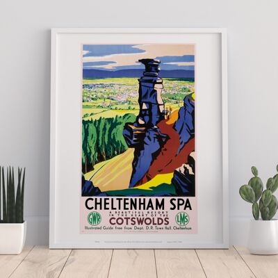 Cheltenham Spa, Cotswolds – Premium-Kunstdruck im Format 11 x 14 Zoll