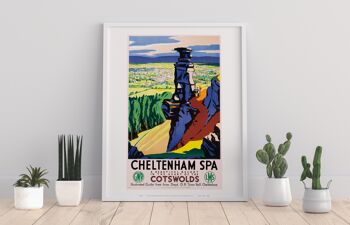 Spa de Cheltenham, Cotswolds - 11X14" Premium Art Print