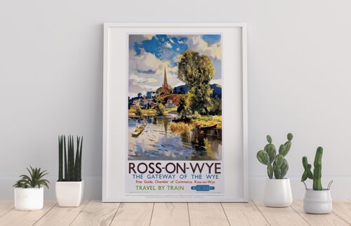Ross-On-Wye, The Gateway Of The Wye - Premium Art Print