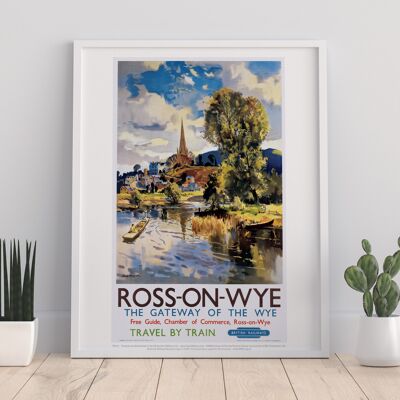 Ross-On-Wye, The Gateway Of The Wye - Premium Art Print