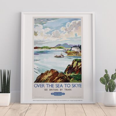 Isla de Skye - Impresión de arte premium de 11X14"