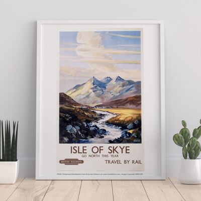 Isle Of Skye, Go North This Year - 11X14” Premium Art Print