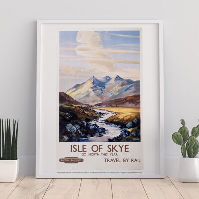 Isle Of Skye, Go North This Year - 11X14” Premium Art Print