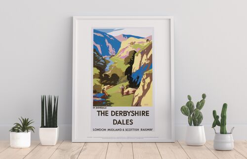 Derbyshire Dales - See The Peak District - 11X14” Art Print