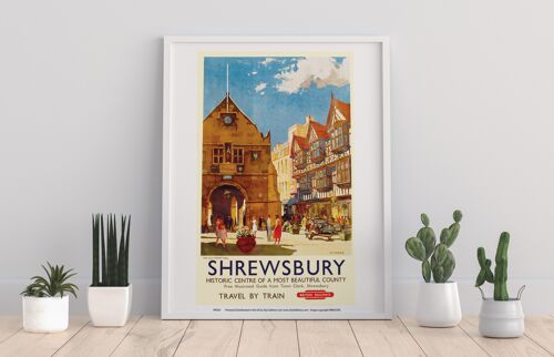 Shrewsbury - 11X14” Premium Art Print