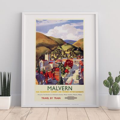 Malvern, Magnificent Scenery – Premium-Kunstdruck im Format 11 x 14 Zoll