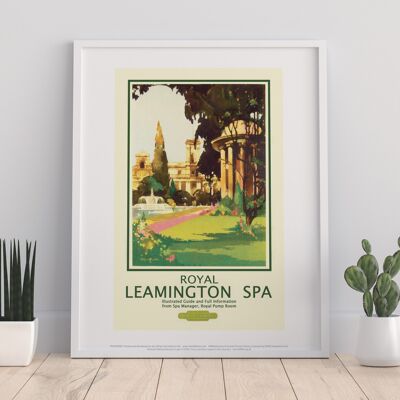 Royal Leamington Spa – Premium-Kunstdruck im Format 11 x 14 Zoll