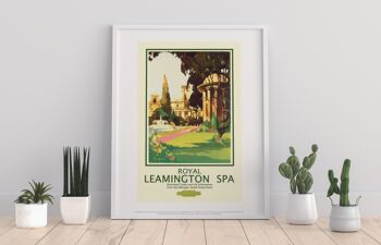 Royal Leamington Spa - Impression artistique de qualité supérieure 11 x 14 po