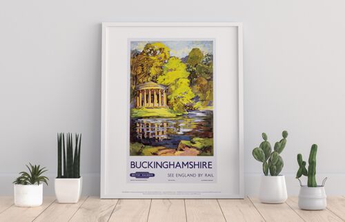 Buckinghamshire - 11X14” Premium Art Print